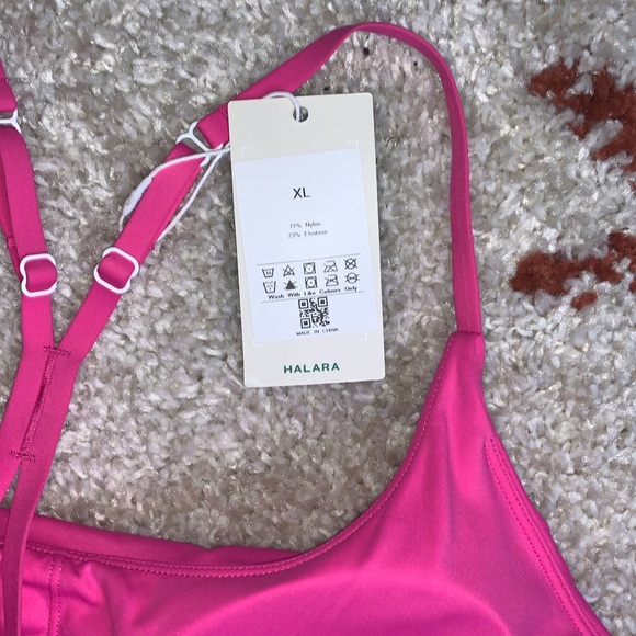 NWT- Halara- XL- Hot Pink 🎾 Mini-Dress W/ 2 pockets included on Shorts. - Picture 11 of 14